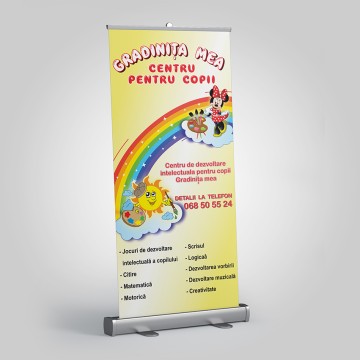 Custom Roll-Up Banner Stand