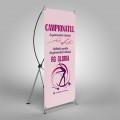 Custom X-Banner Display Stand