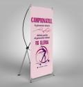 X-Banner personalizat cu stand