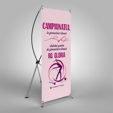 Custom X-Banner Display Stand