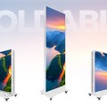 Ecran LED pliabil P1.86 tip roll-up — vânzare și închiriere