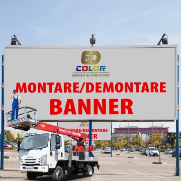 Advertising Banner Installation and Removal