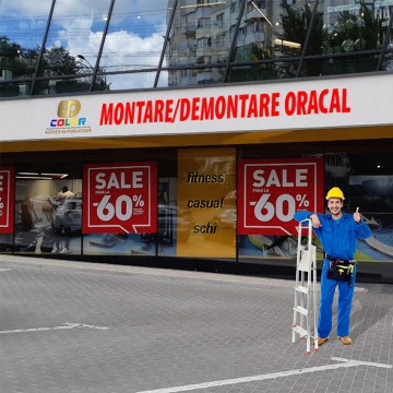 Advertising Film Installation and Removal