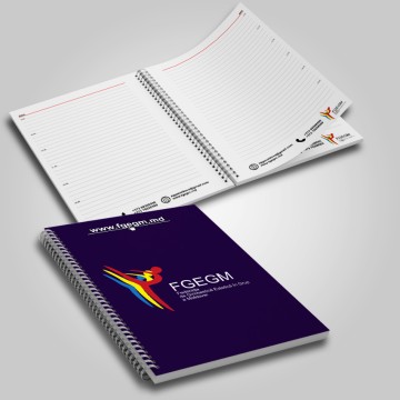 Custom A5 Notebooks with Logo