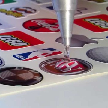 Custom 3D Domed Stickers