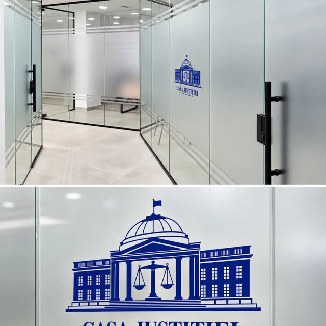 Оформление стеклянных перегородок — ED-COLOR